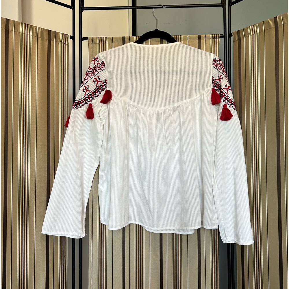 ZARA COTTON TOP - Picture 3 of 9